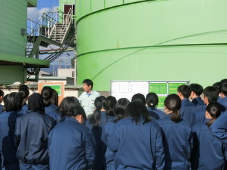 生コン工場見学会(仁井田)を行いました