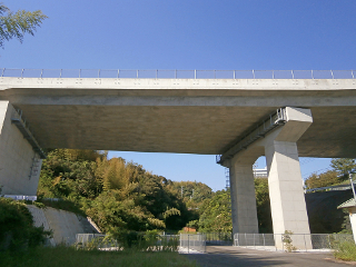 須川谷橋上部