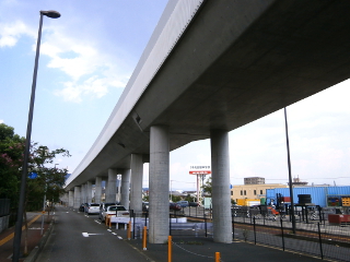 高知駅周辺鉄道高架